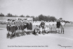 FUTBOL-3-00015-Equip-futbol-Reus-Deportiu-homenatge-al-periodista-Josep-Sans-1962